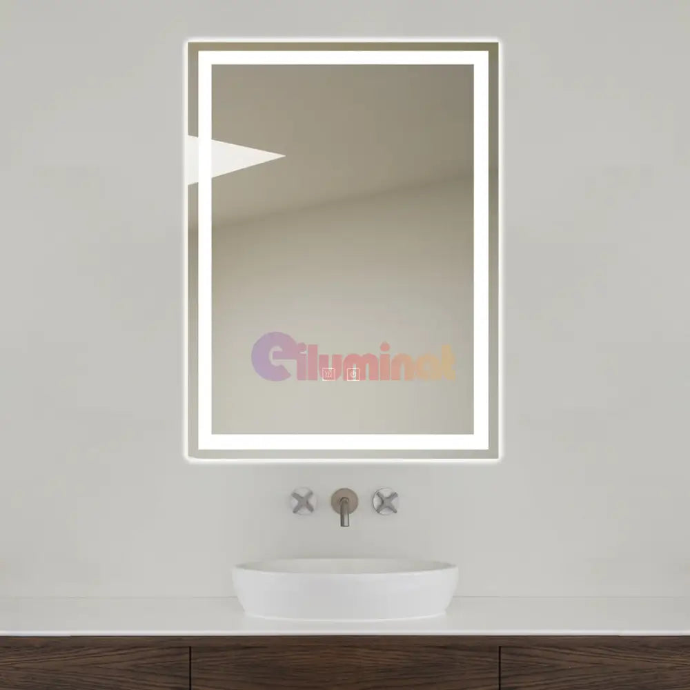 Oglinda Led 45X60Cm Functie Dezaburire Si Touch J32 Mirror