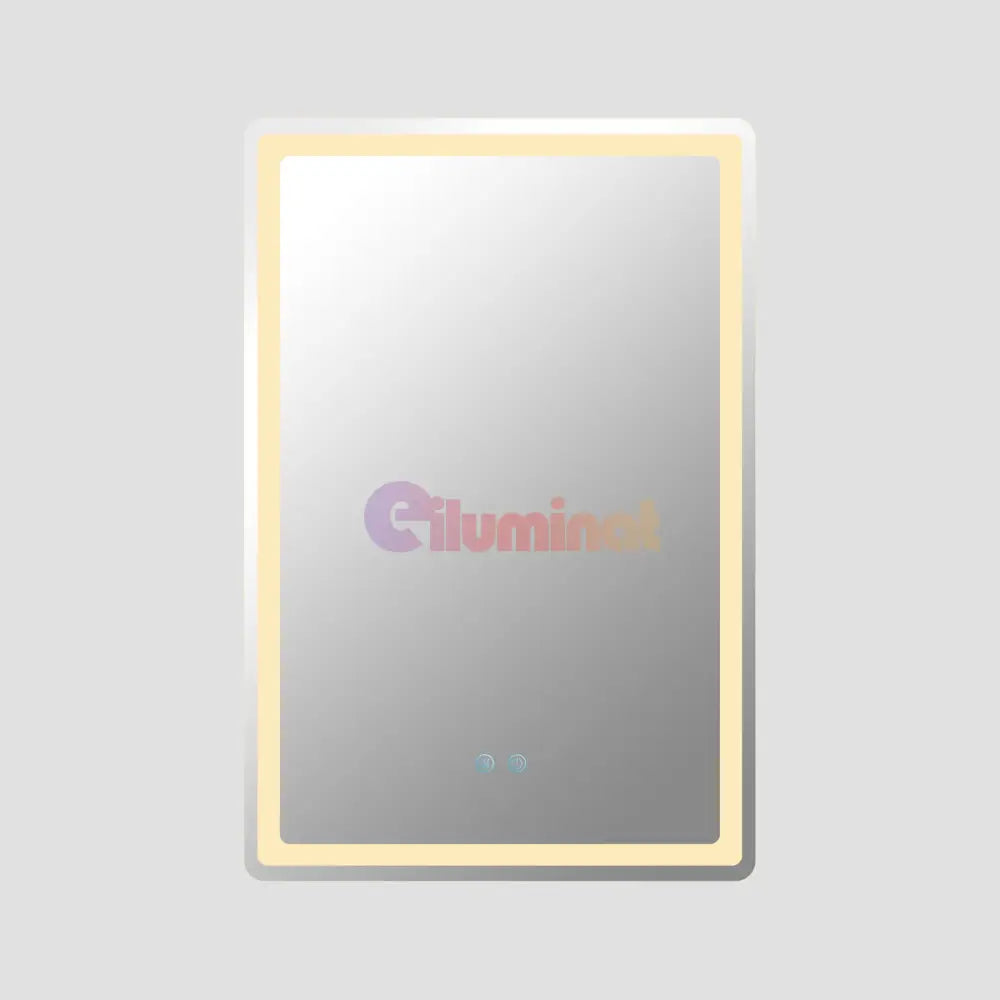 Oglinda Led 60X90Cm 3 Lumini Dezaburire Si Touch Od057 Mirror