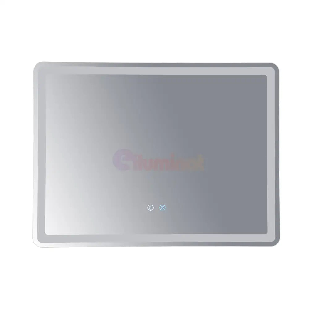 Oglinda Led 80X60Cm 3 Lumini Dezaburire Si Touch Od037Y Mirror