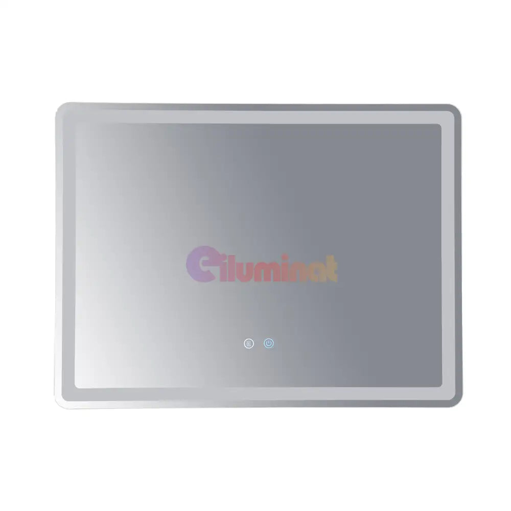 Oglinda Led 80X60Cm 3 Lumini Dezaburire Si Touch Od037Y Mirror