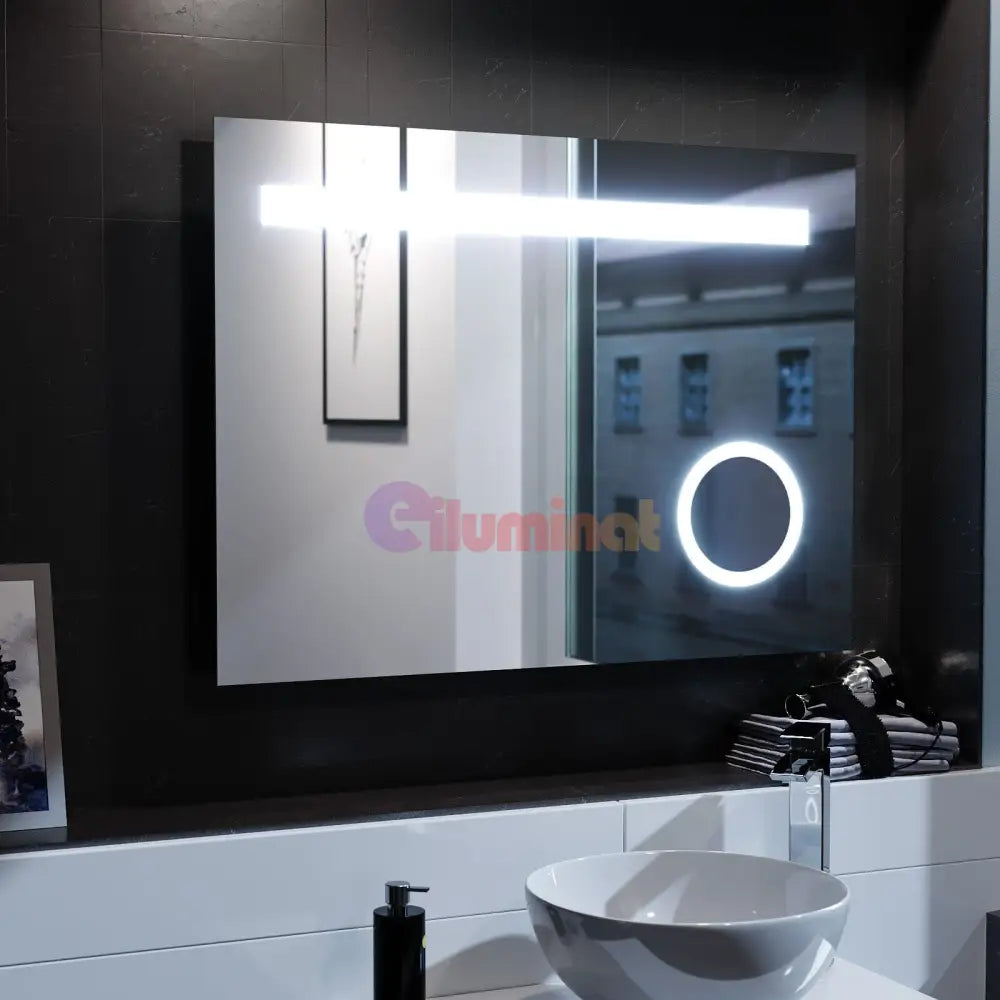 Oglinda Led 80X60Cm Functie Dezaburire Si Touch M1004S Mirror