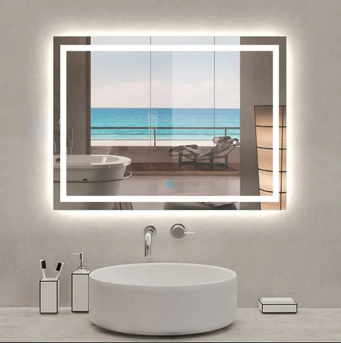 Oglinda Led 80X60Cm Functie Dezaburire Si Touch J03 Mirror