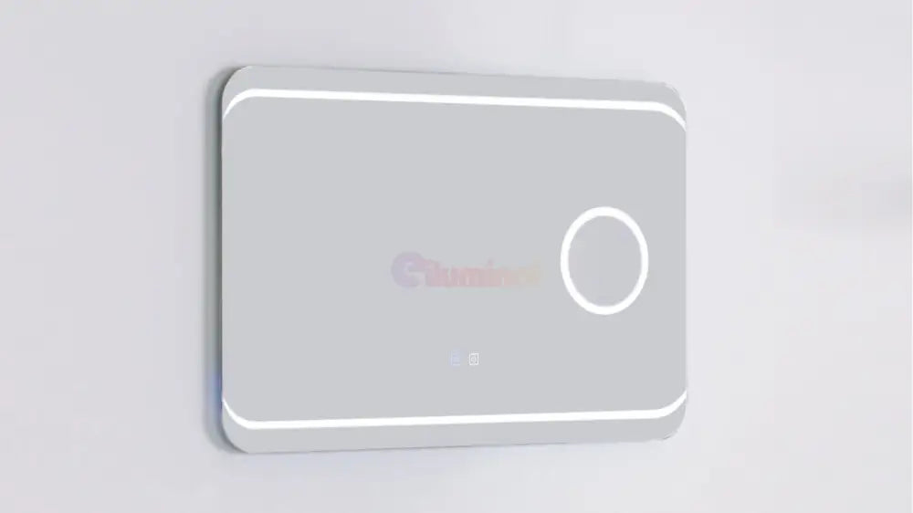 Oglinda Led 90X60Cm Functie Dezaburire Touch Si Lupa J41 Mirror