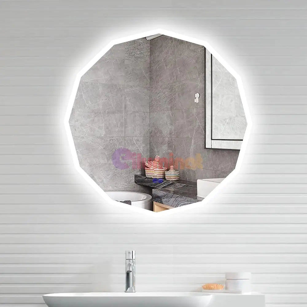 Oglinda Led Dodecagon 70Cm Functie Touch M084 Mirror