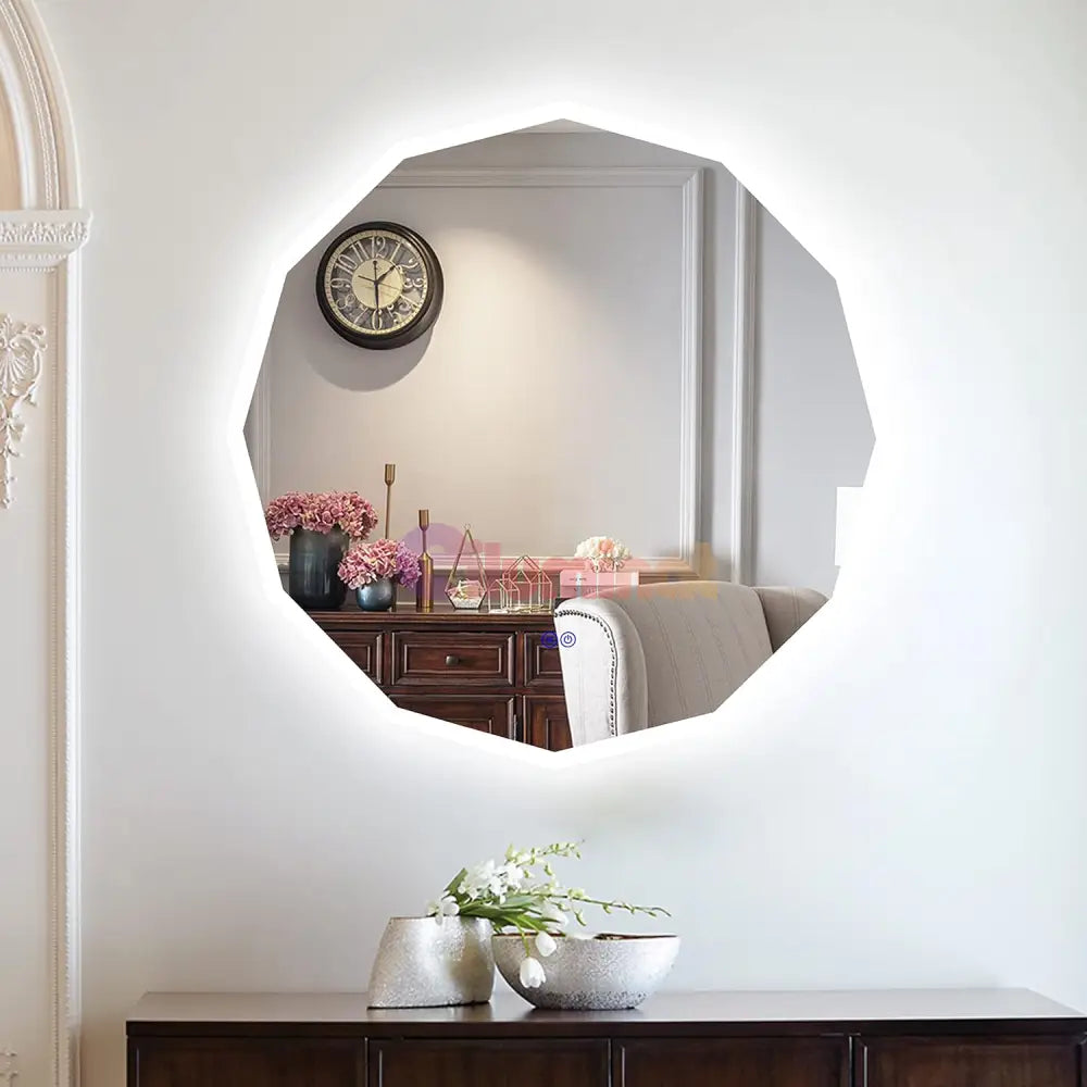 Oglinda Led Dodecagon 70Cm Functie Touch M084 Mirror