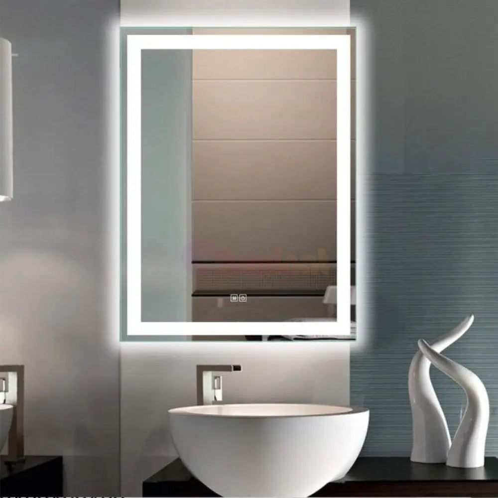 Oglinda Led Dreptunghiulara 60X80Cm Functie Dezaburire Si Touch J08 Mirror