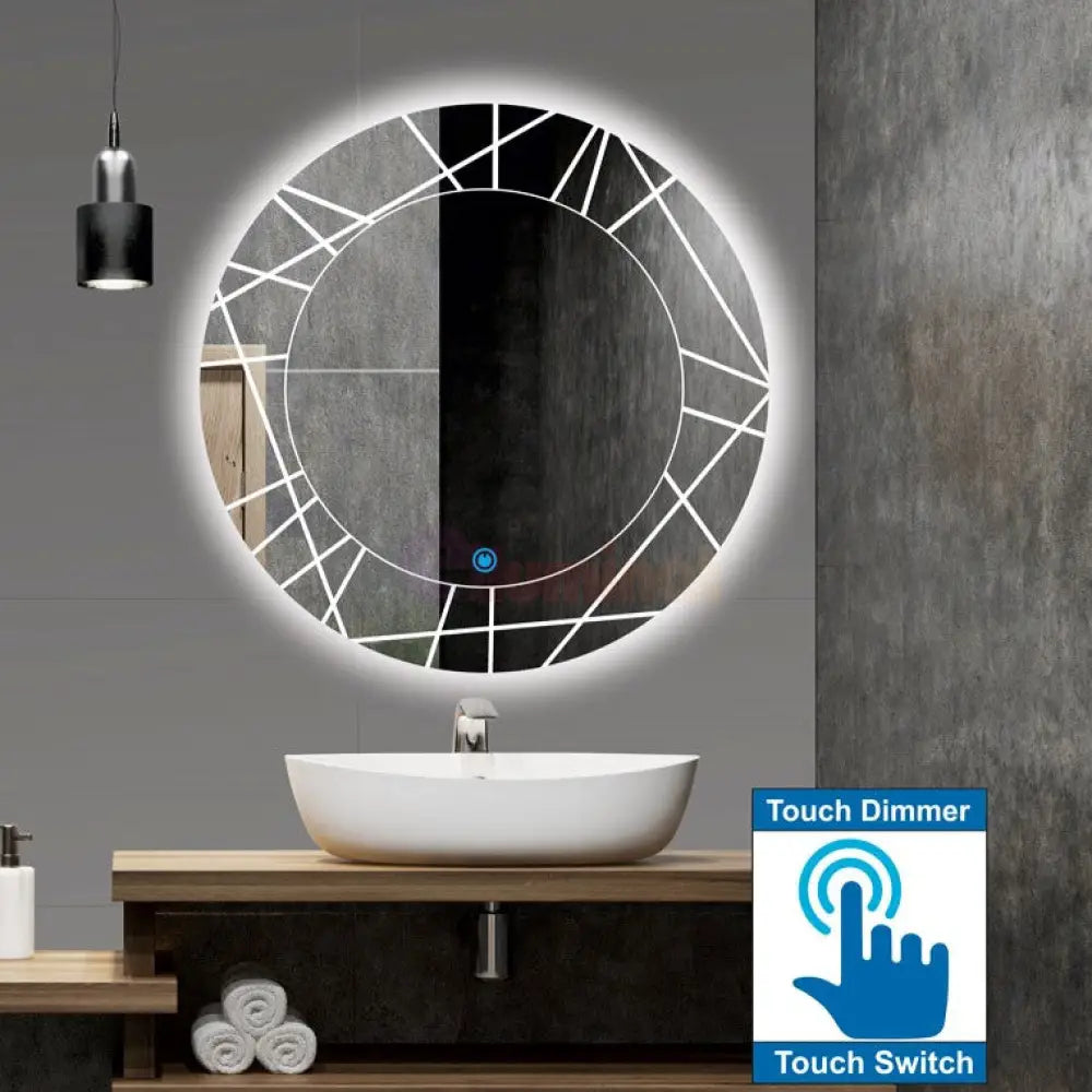 Oglinda Led Linnes 70Cm Functie Touch M086 Mirror