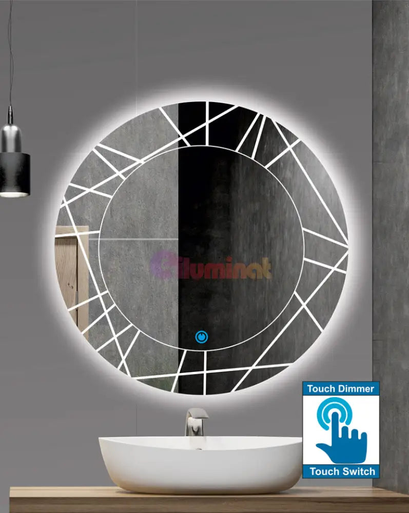 Oglinda Led Linnes 70Cm Functie Touch M086 Mirror