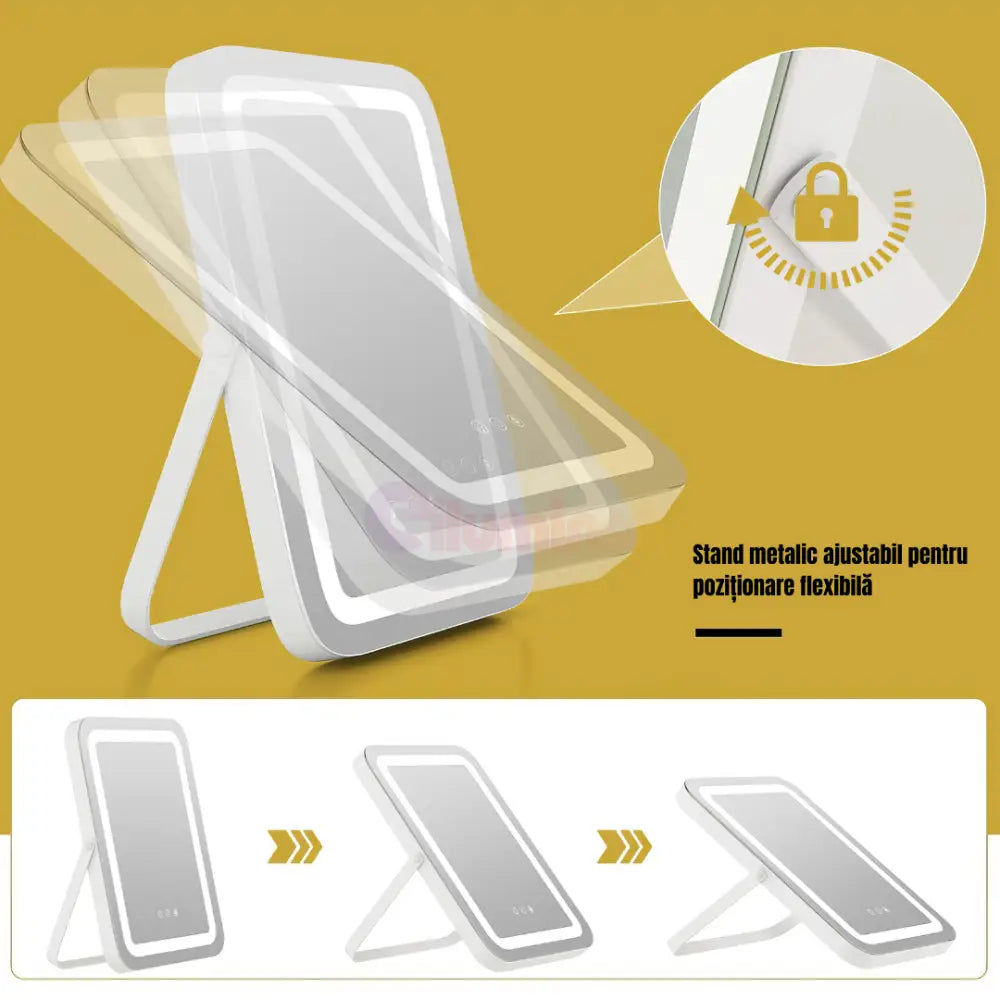 Oglinda LED Makeup OD07 30x40CM ALBA / 40CM LED MIRROR