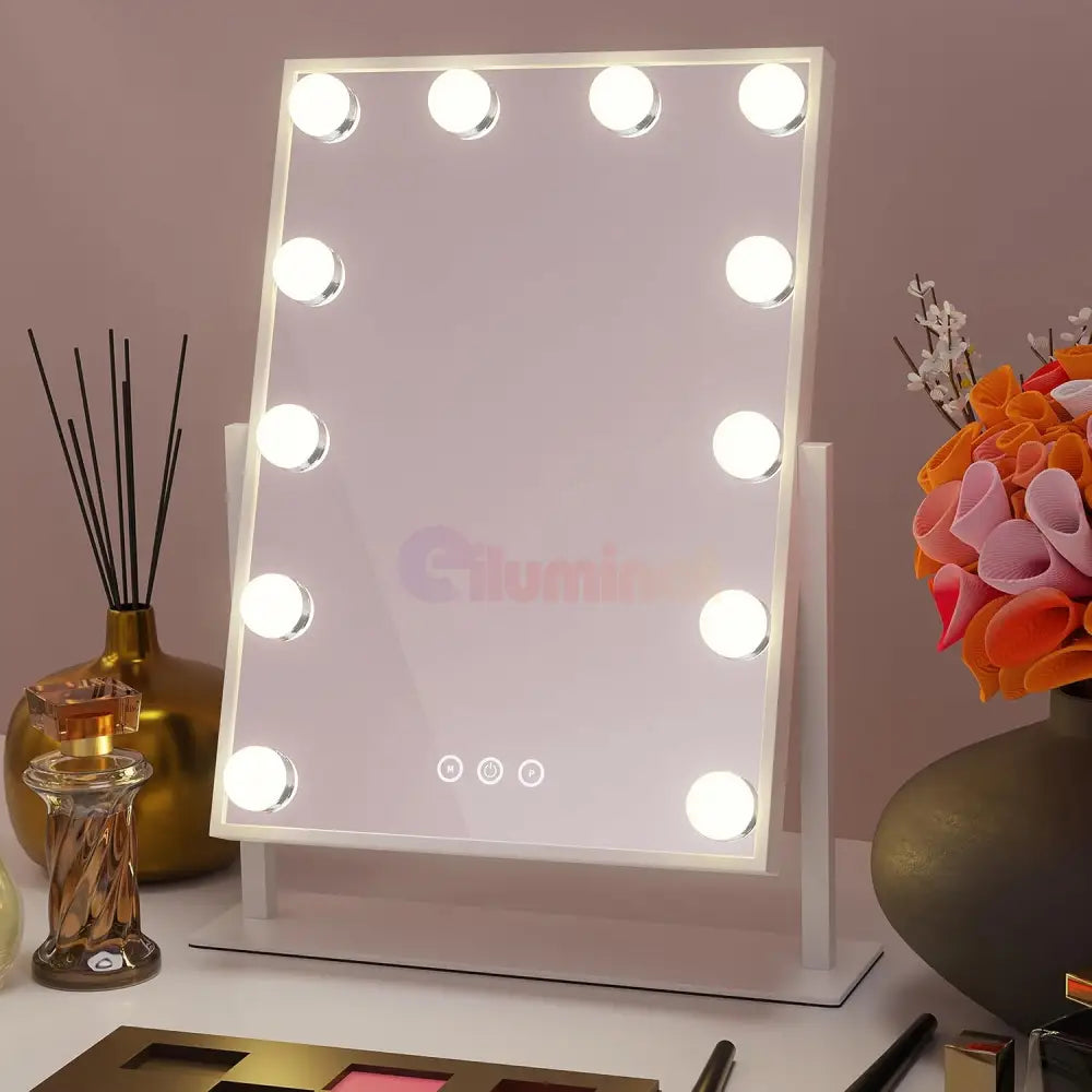 Oglinda Led Makeup Hollywood Star 46Cm 3 Lumini Mirror