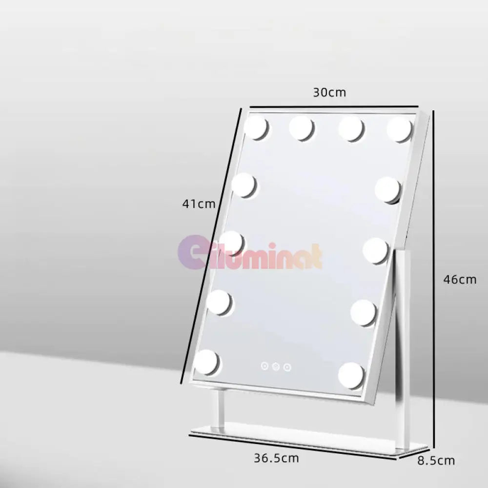 Oglinda Led Makeup Hollywood Star 46Cm 3 Lumini Mirror