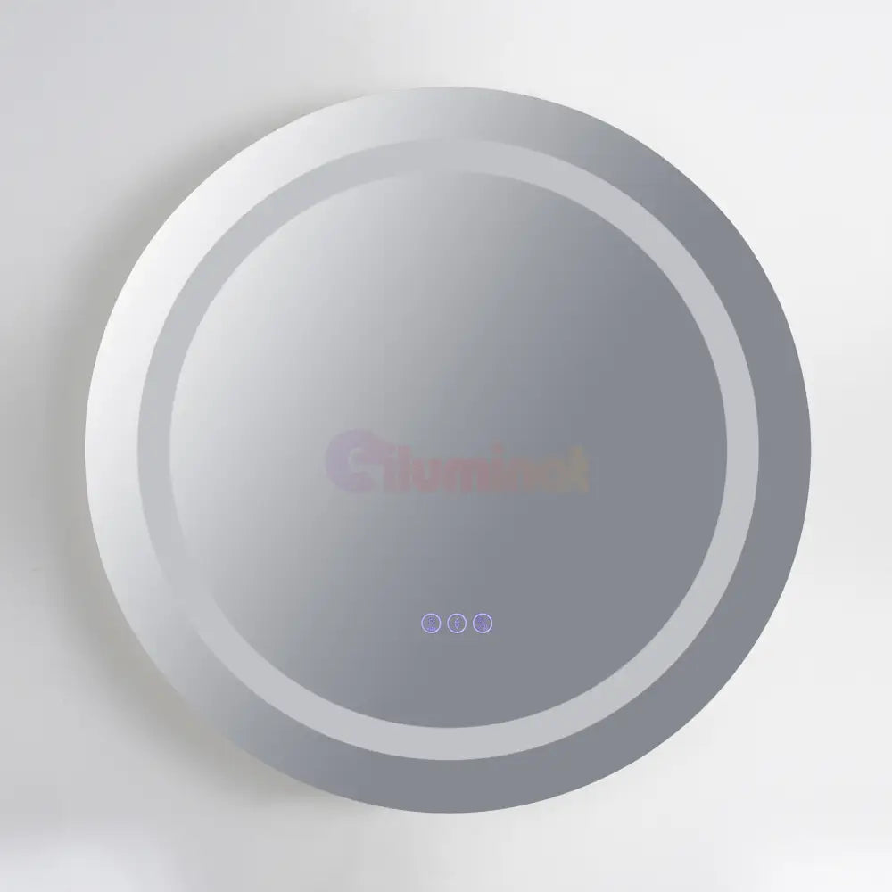 Oglinda Led Rgb Rotunda 70Cm 3 Lumini Dezaburire Si Touch Od013-Rgb Mirror