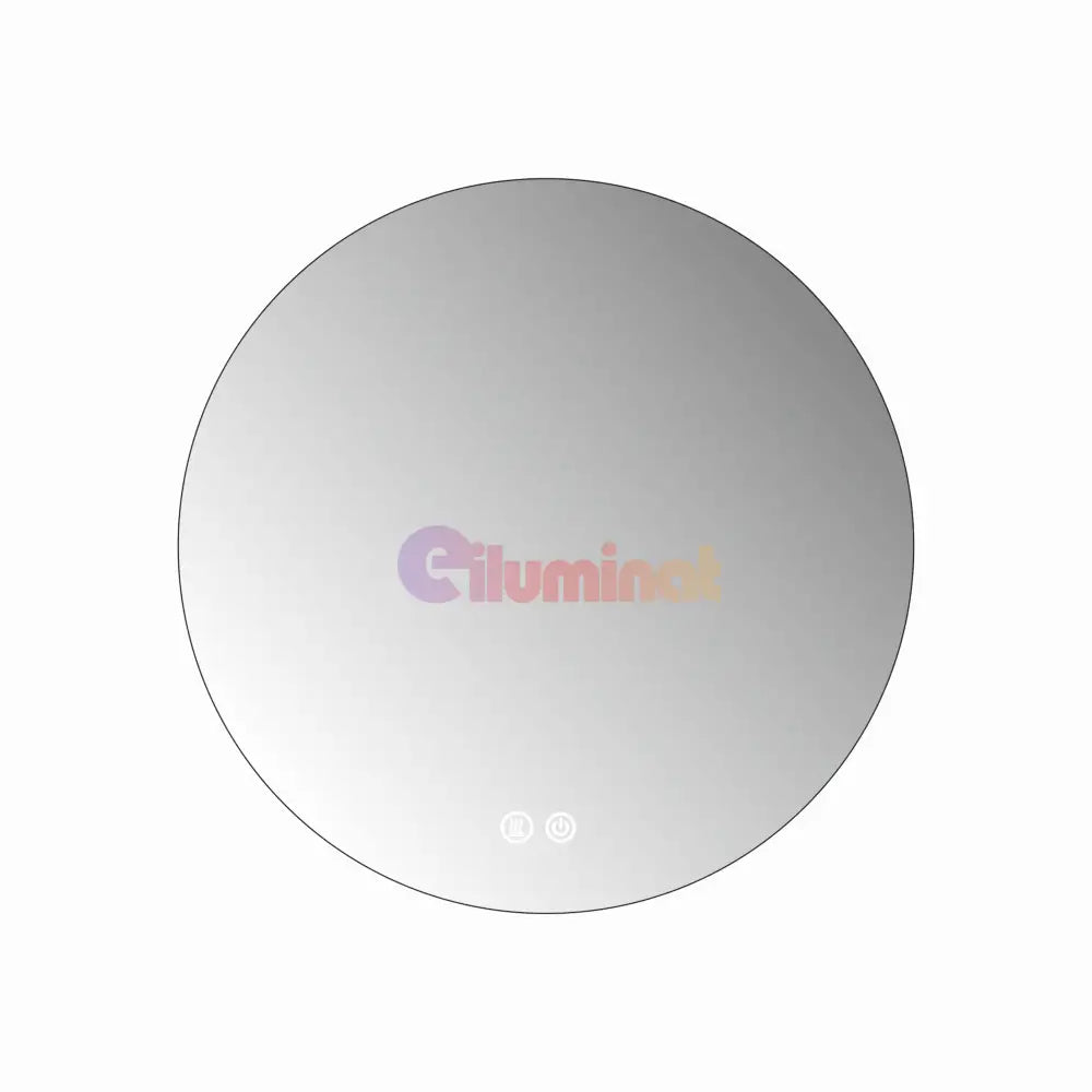 Oglinda Led Rotunda 60Cm 3 Lumini Dezaburire Si Touch Od005 Mirror