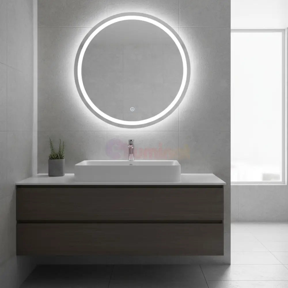 Oglinda LED Rotunda 60cm Touch 3 Functii LED MIRROR