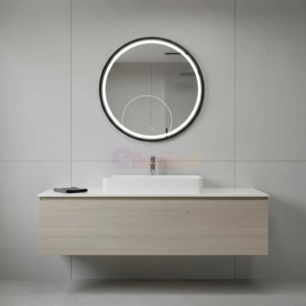 Oglinda LED Rotunda 90cm Touch LED MIRROR