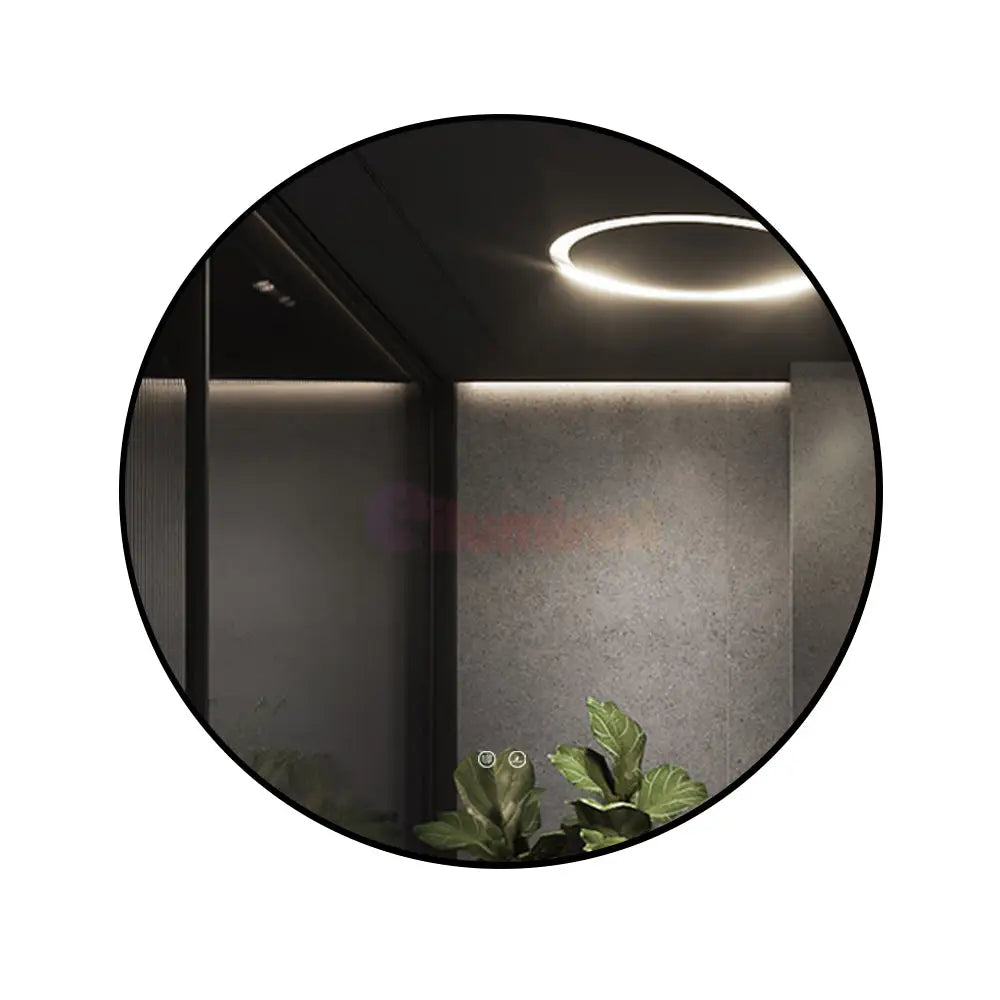 Oglinda LED Rotunda Ø80cm Functie Dezaburire si Touch LED MIRROR
