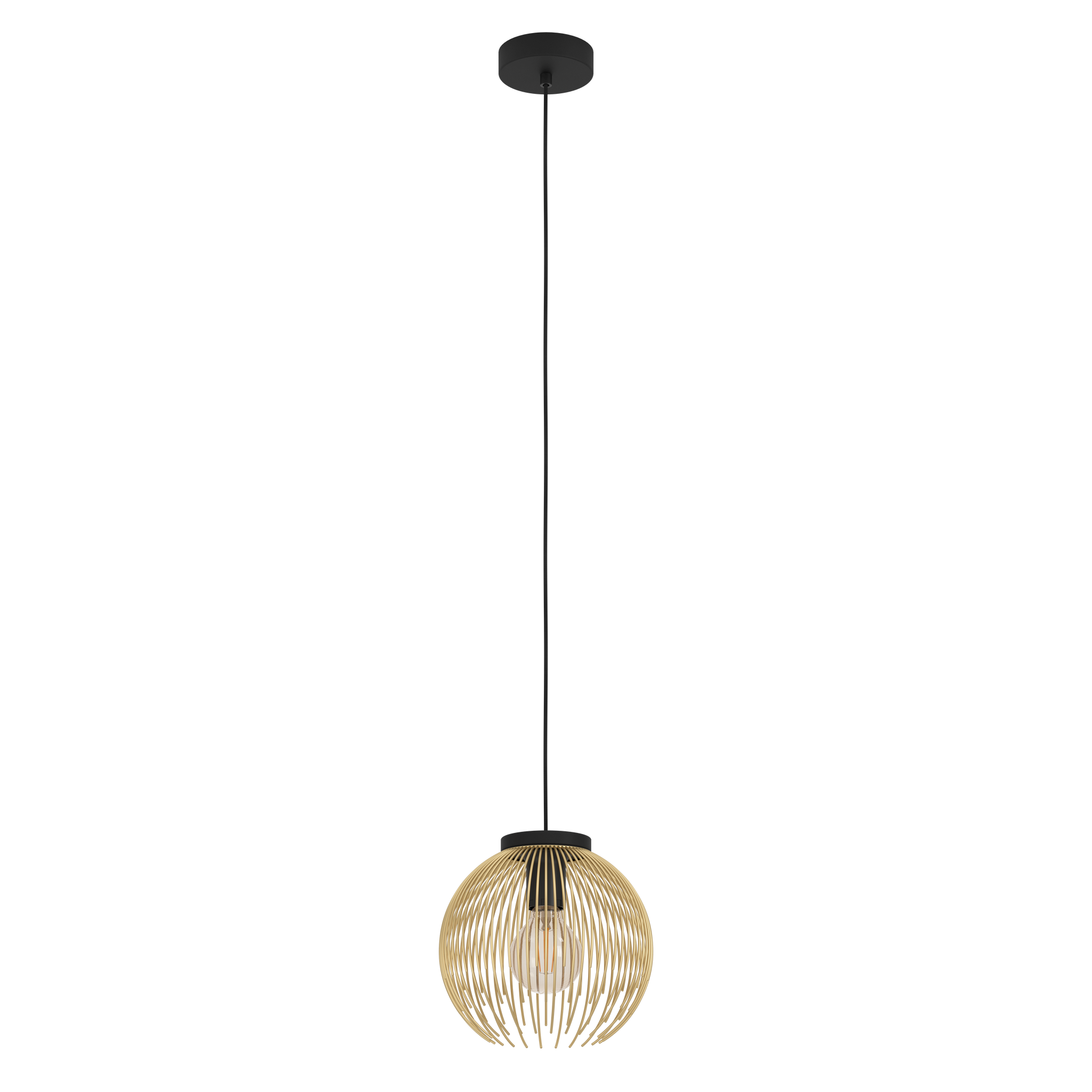 Pendul 1xE27 VENEZUELA EGLO 900166 NEAGRA / VINTAGE SI RETRO DESIGN Lighting Fixtures