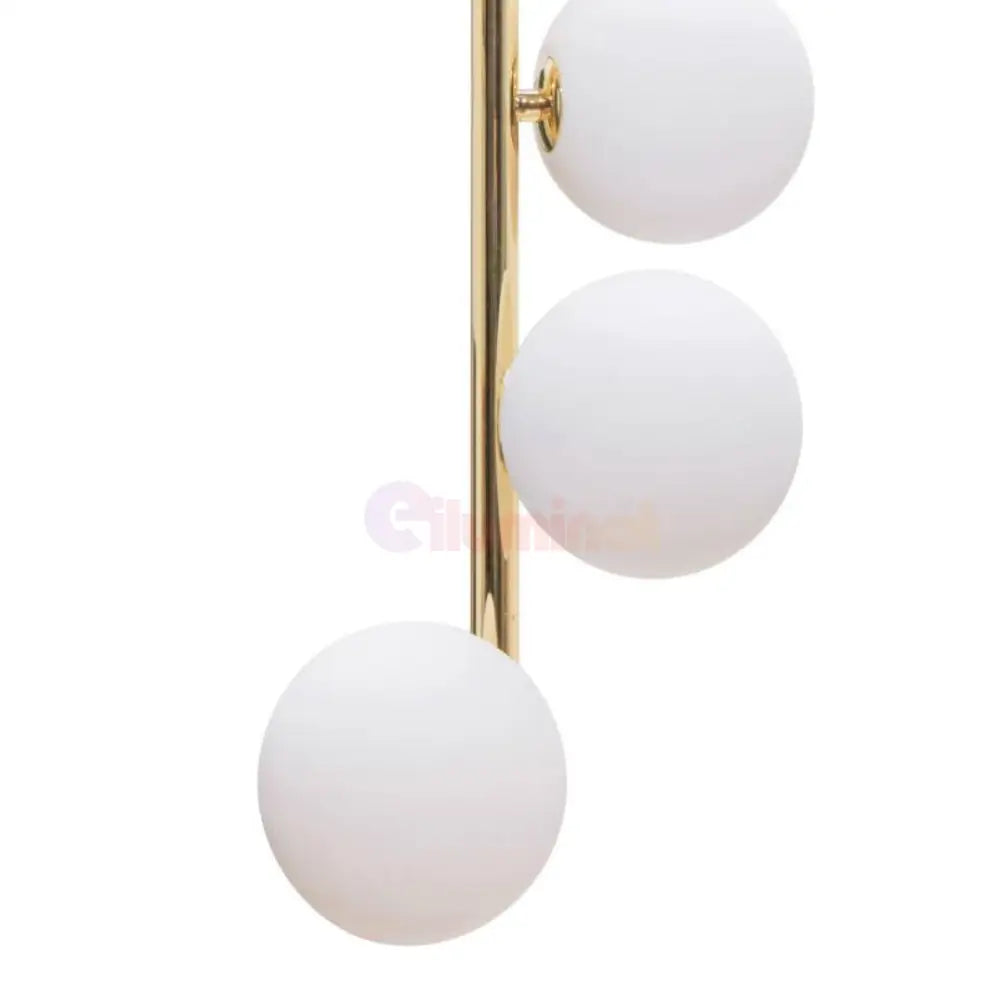 Lustra Abajur 5xG9 Black + Gold Nevalo NEGRU + AURIU / MINIMALIST DESIGN Lighting Fixtures