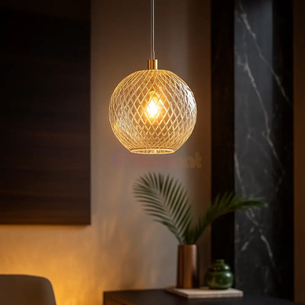 Pendul Abajur 1xG9 Gold AURIE Lighting Fixtures