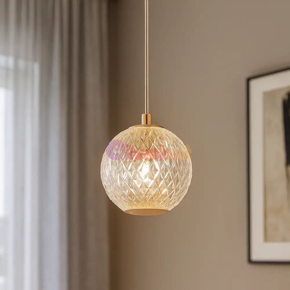 Pendul Abajur 1xG9 Gold AURIE Lighting Fixtures