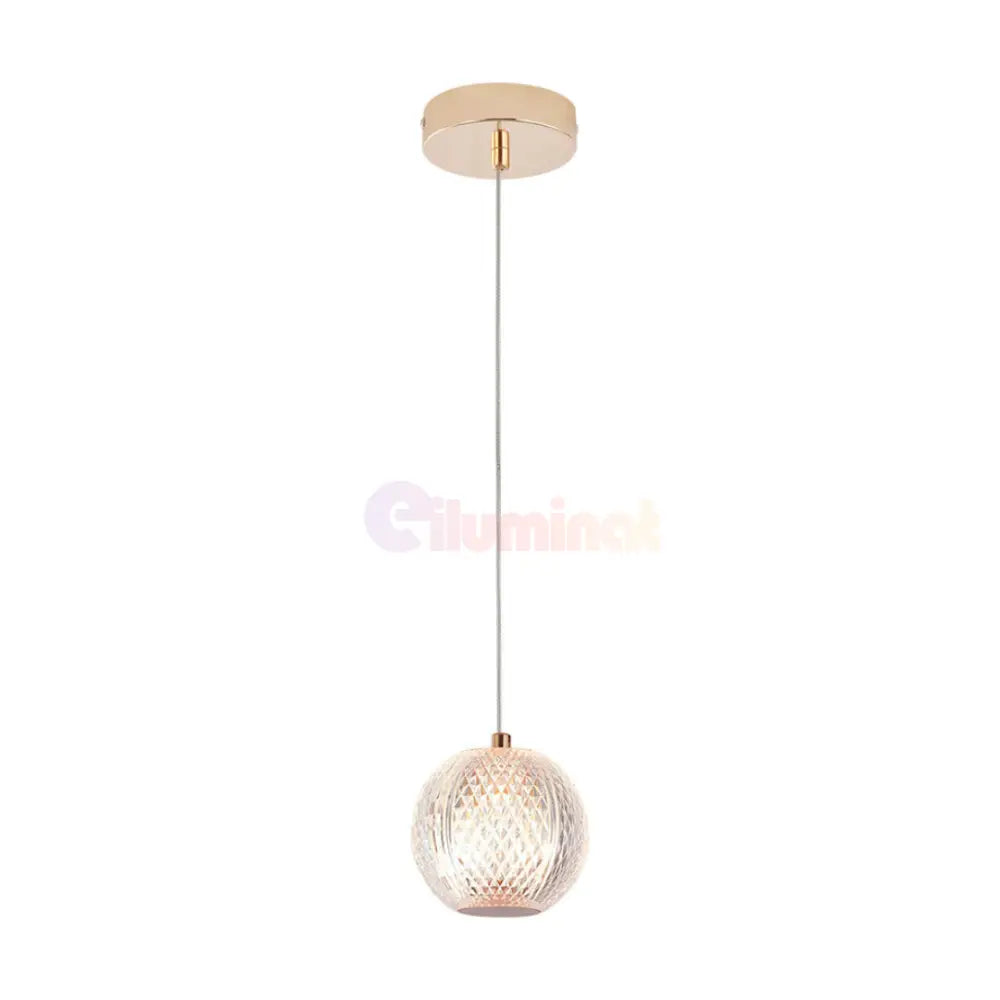 Pendul Abajur 1xG9 Gold AURIE Lighting Fixtures