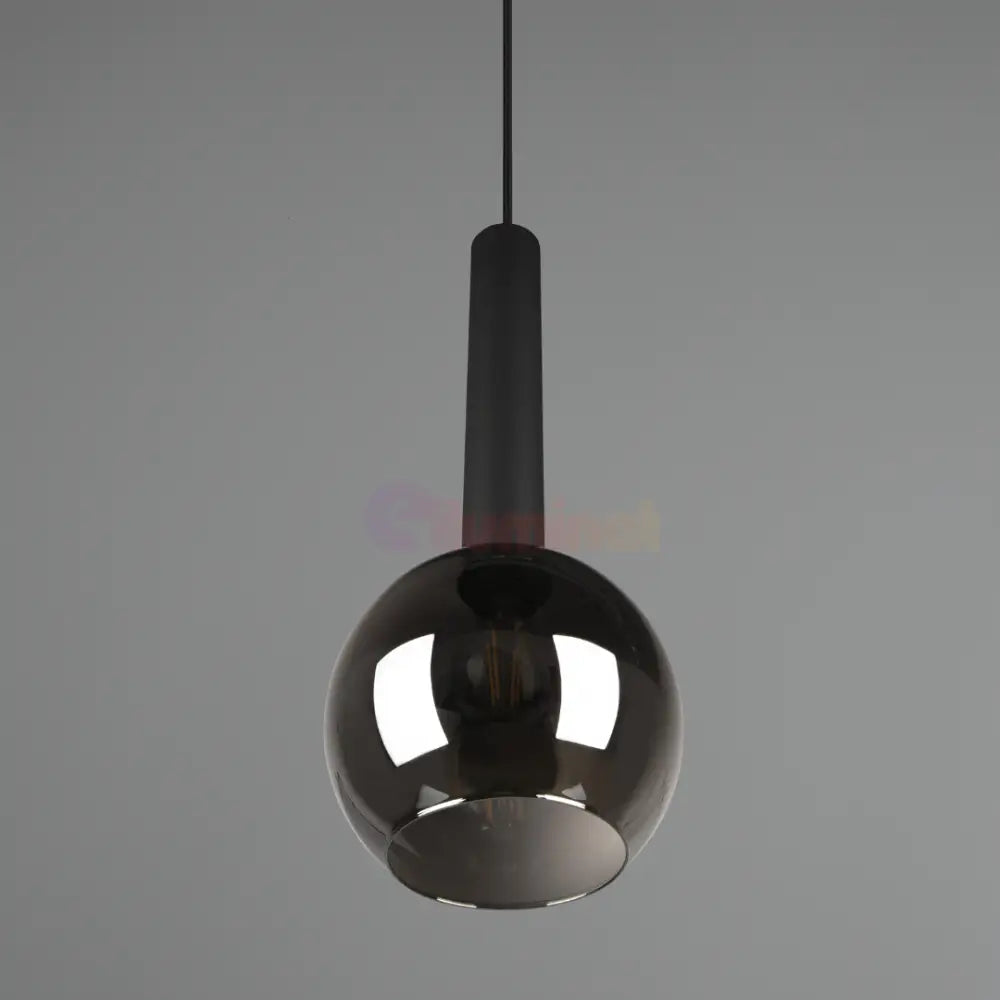 Pendul 1x E27 CLAYTON 28W NEAGRA / LUXURY Lighting Fixtures
