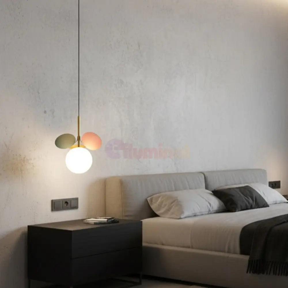 Pendul Abajur Mat 1xG9 Gri GRI / NORDIC Lighting Fixtures