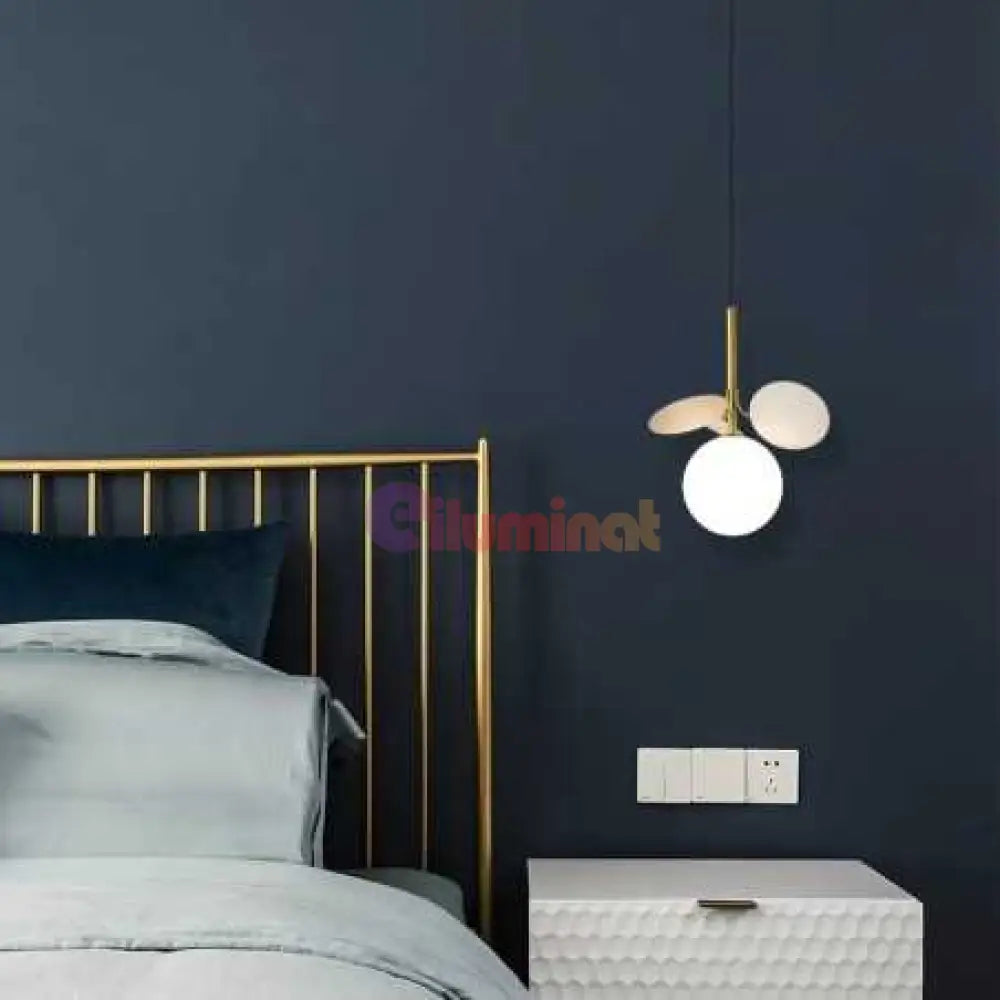 Pendul Abajur Mat 1xG9 Gri GRI / NORDIC Lighting Fixtures