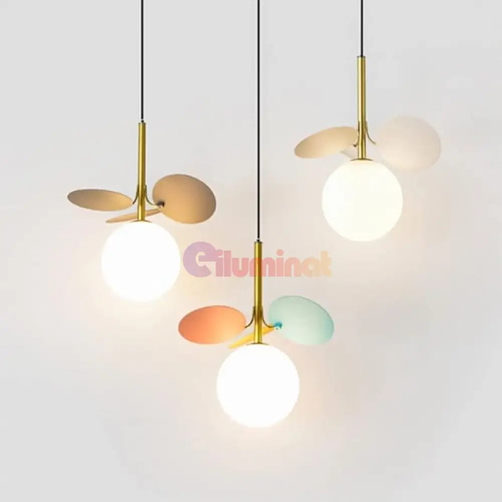 Pendul Abajur Mat 1xG9 Gri GRI / NORDIC Lighting Fixtures