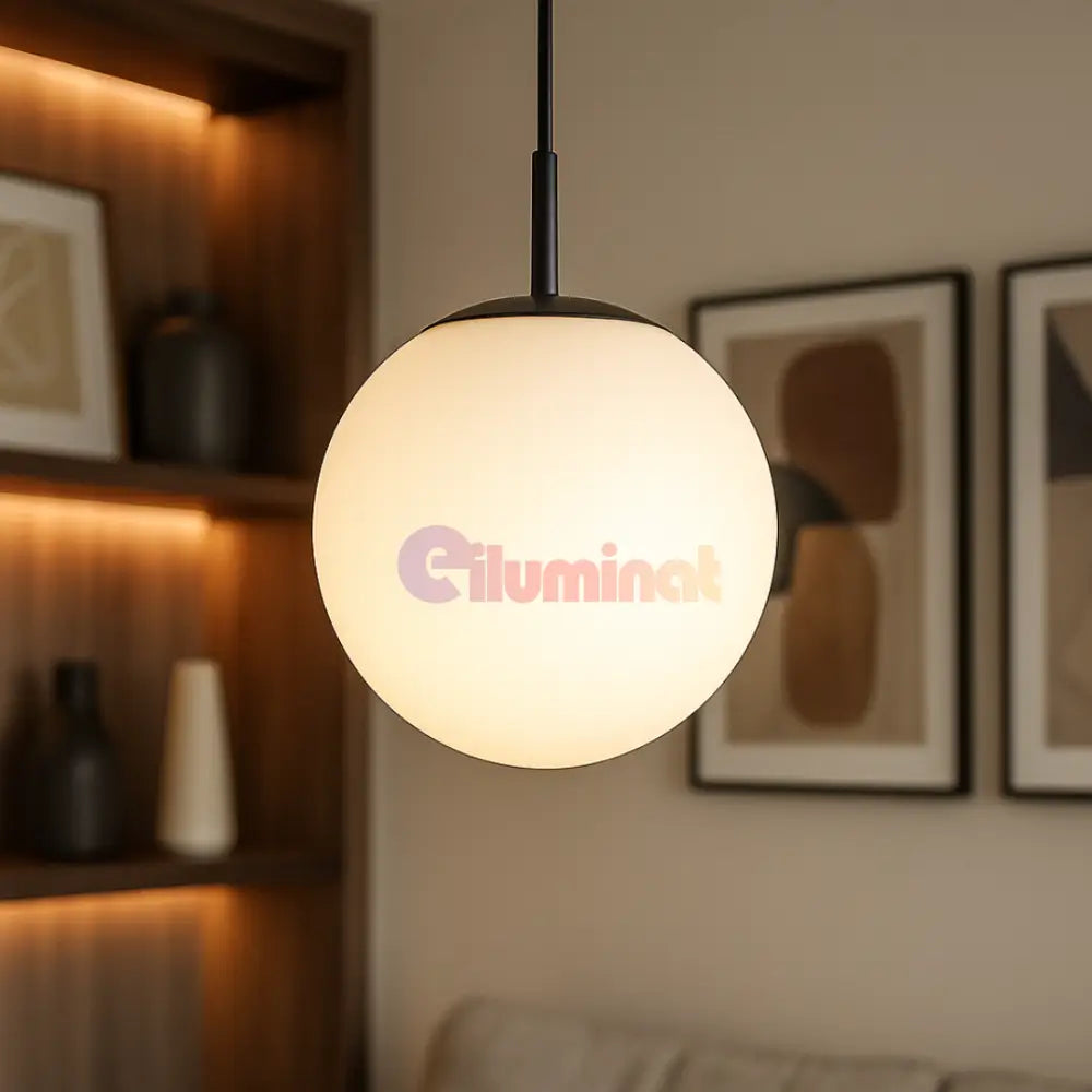 Pendul 1xE27 Black NEAGRA / LUXURY Lighting Fixtures