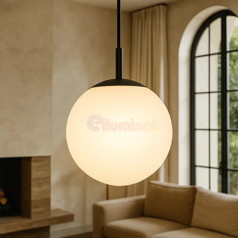 Pendul 1xE27 Black NEAGRA / LUXURY Lighting Fixtures