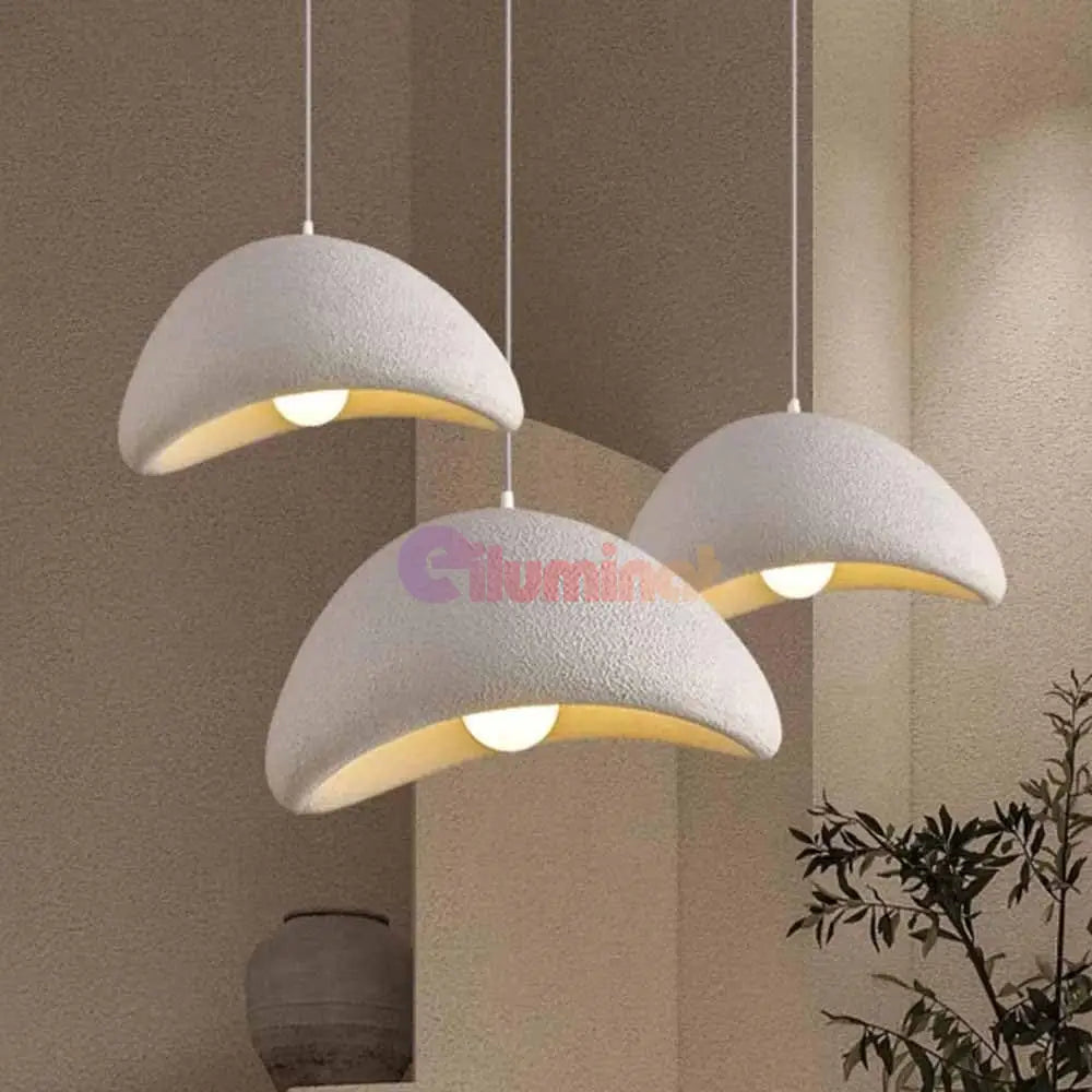 Pendul COLOSSUS Triunghi Alb 30cm ALBA / VINTAGE SI RETRO DESIGN Lighting Fixtures