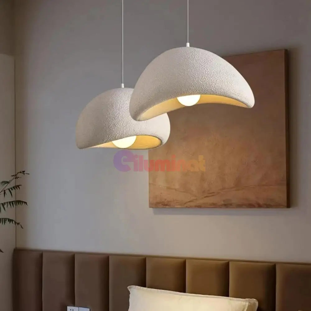 Pendul COLOSSUS Triunghi Alb 50cm ALBA / VINTAGE SI RETRO DESIGN Lighting Fixtures