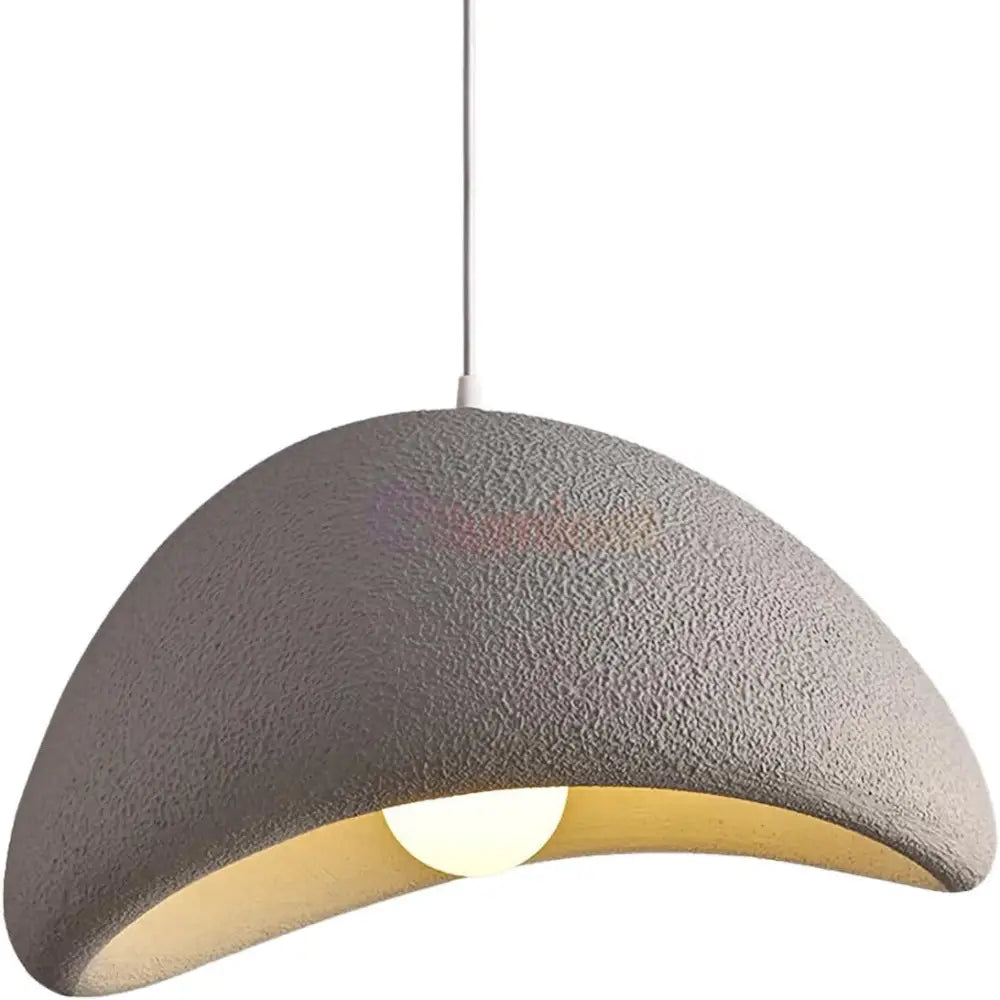 Pendul Gri Triunghi 30cm GB7499A-H30 GRI / VINTAGE SI RETRO DESIGN Lighting Fixtures