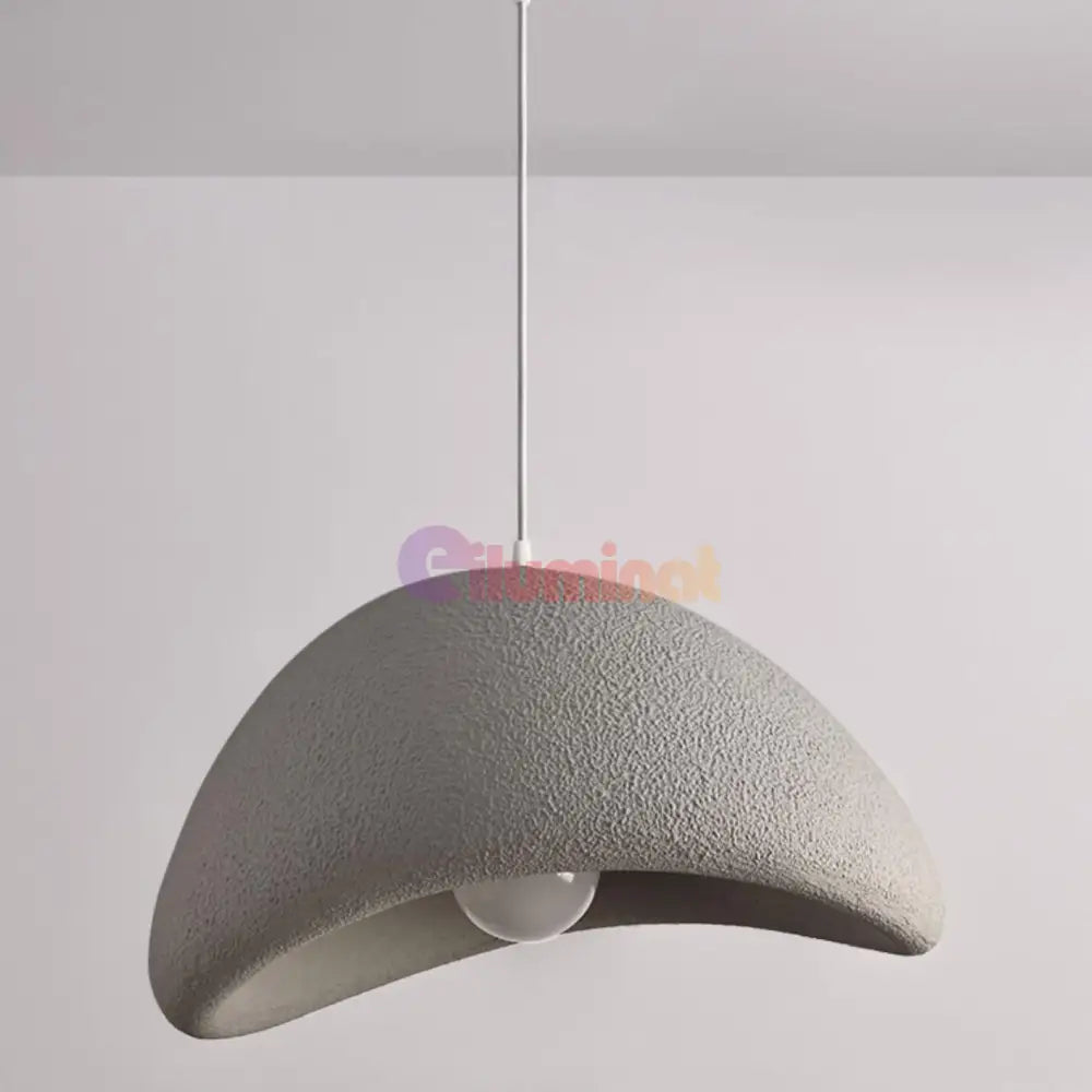 Pendul Gri Triunghi 50cm GB7499A-H50 GRI / VINTAGE SI RETRO DESIGN Lighting Fixtures