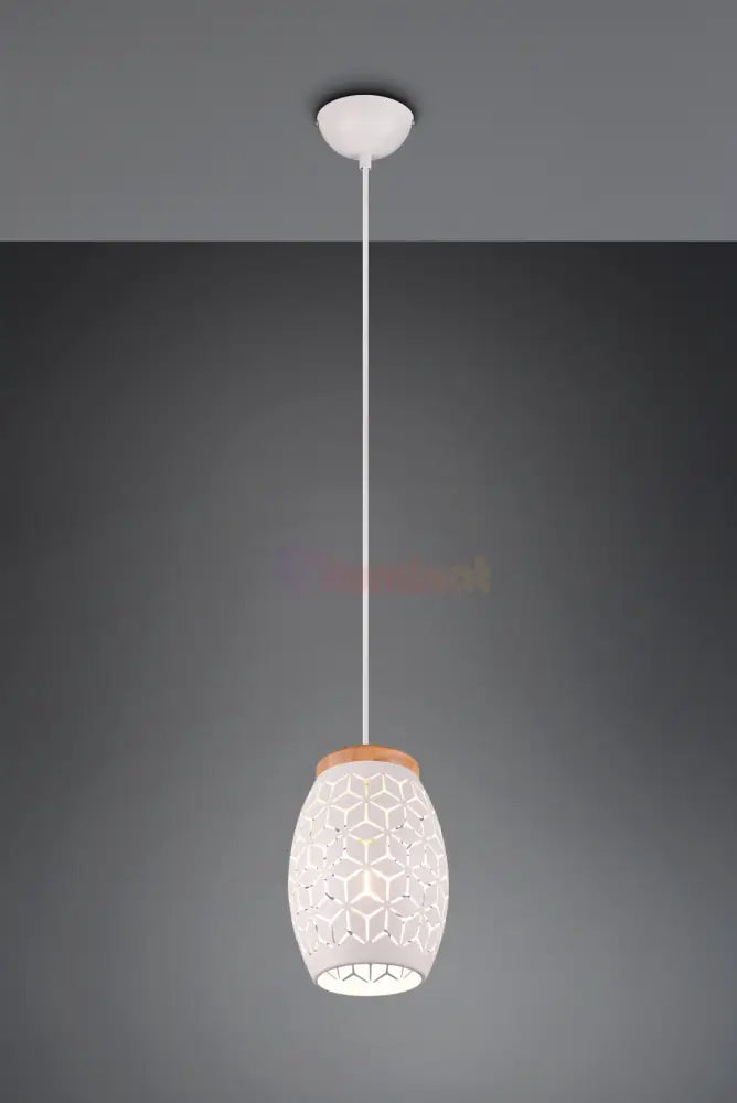 Pendul BIDAR 1xE27 Alb ALBA / VINTAGE SI RETRO DESIGN Lighting Fixtures