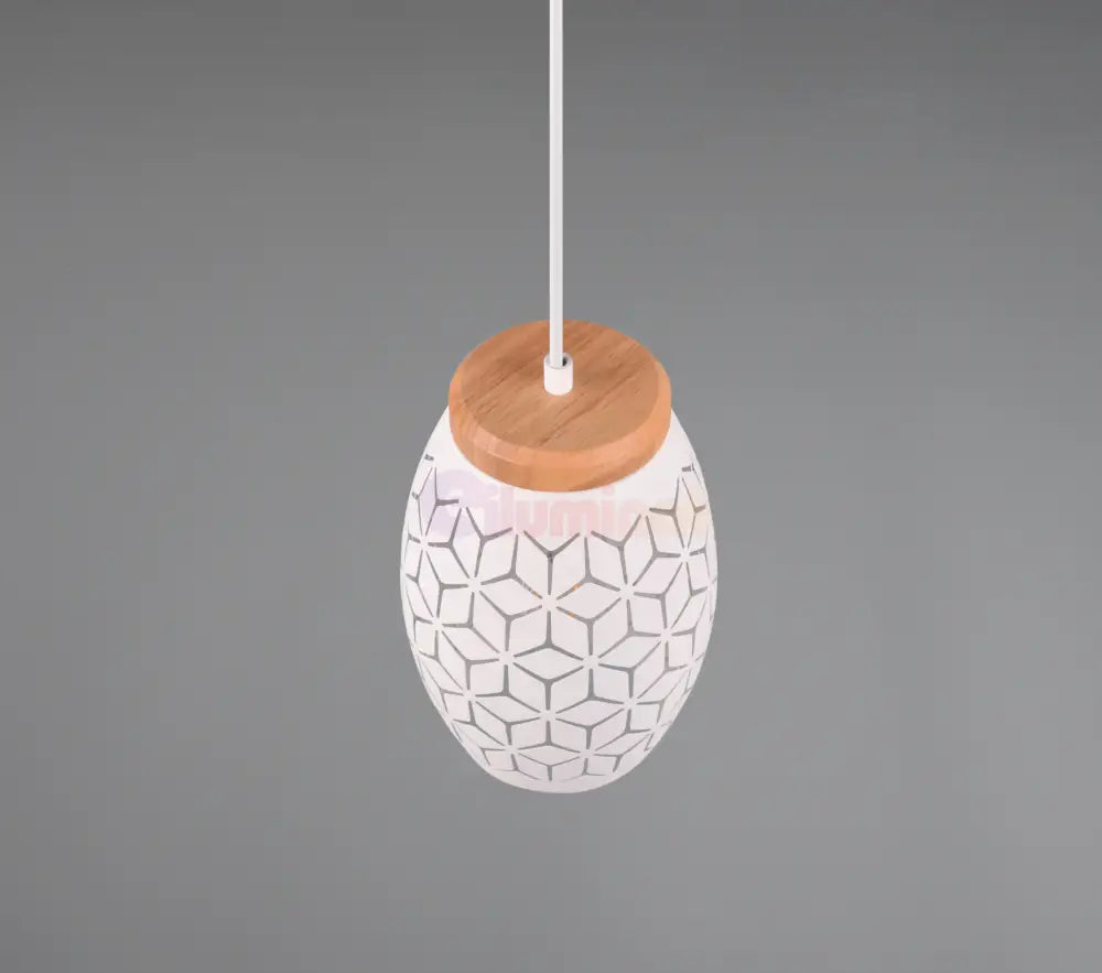 Pendul BIDAR 1xE27 Alb ALBA / VINTAGE SI RETRO DESIGN Lighting Fixtures