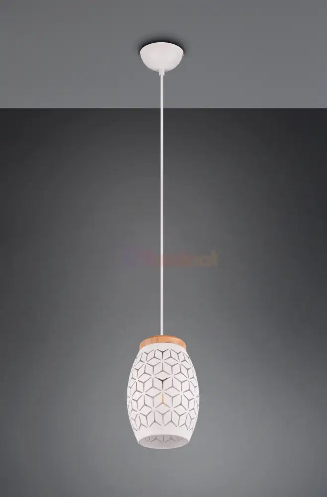 Pendul BIDAR 1xE27 Alb ALBA / VINTAGE SI RETRO DESIGN Lighting Fixtures