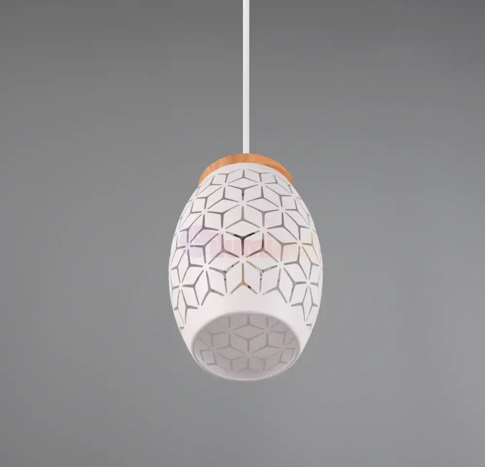 Pendul BIDAR 1xE27 Alb ALBA / VINTAGE SI RETRO DESIGN Lighting Fixtures