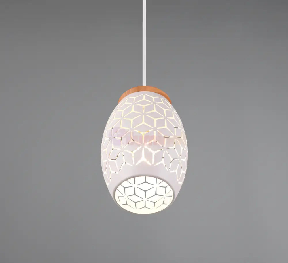 Pendul BIDAR 1xE27 Alb ALBA / VINTAGE SI RETRO DESIGN Lighting Fixtures