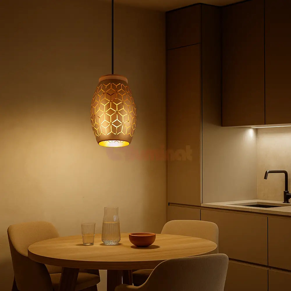 Pendul BIDAR 1xE27 Maro MARO / LUXURY Lighting Fixtures