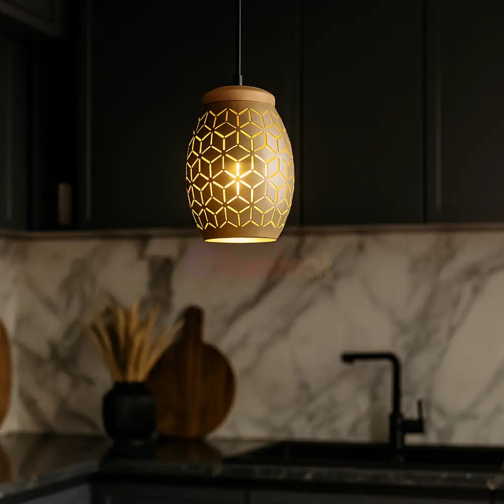 Pendul BIDAR 1xE27 Maro MARO / LUXURY Lighting Fixtures