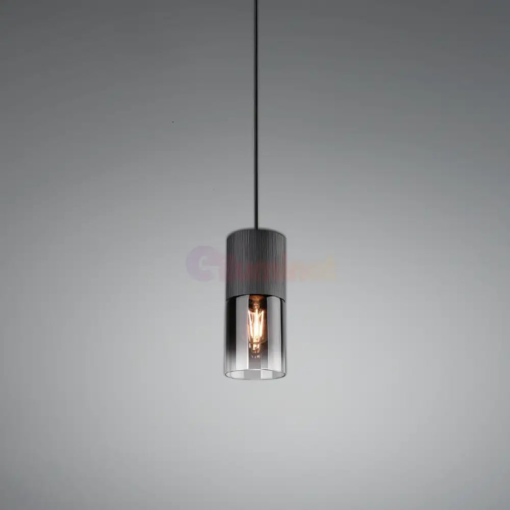 Pendul Fumuriu 1xE27 ROBIN NEAGRA / LUXURY Lighting Fixtures