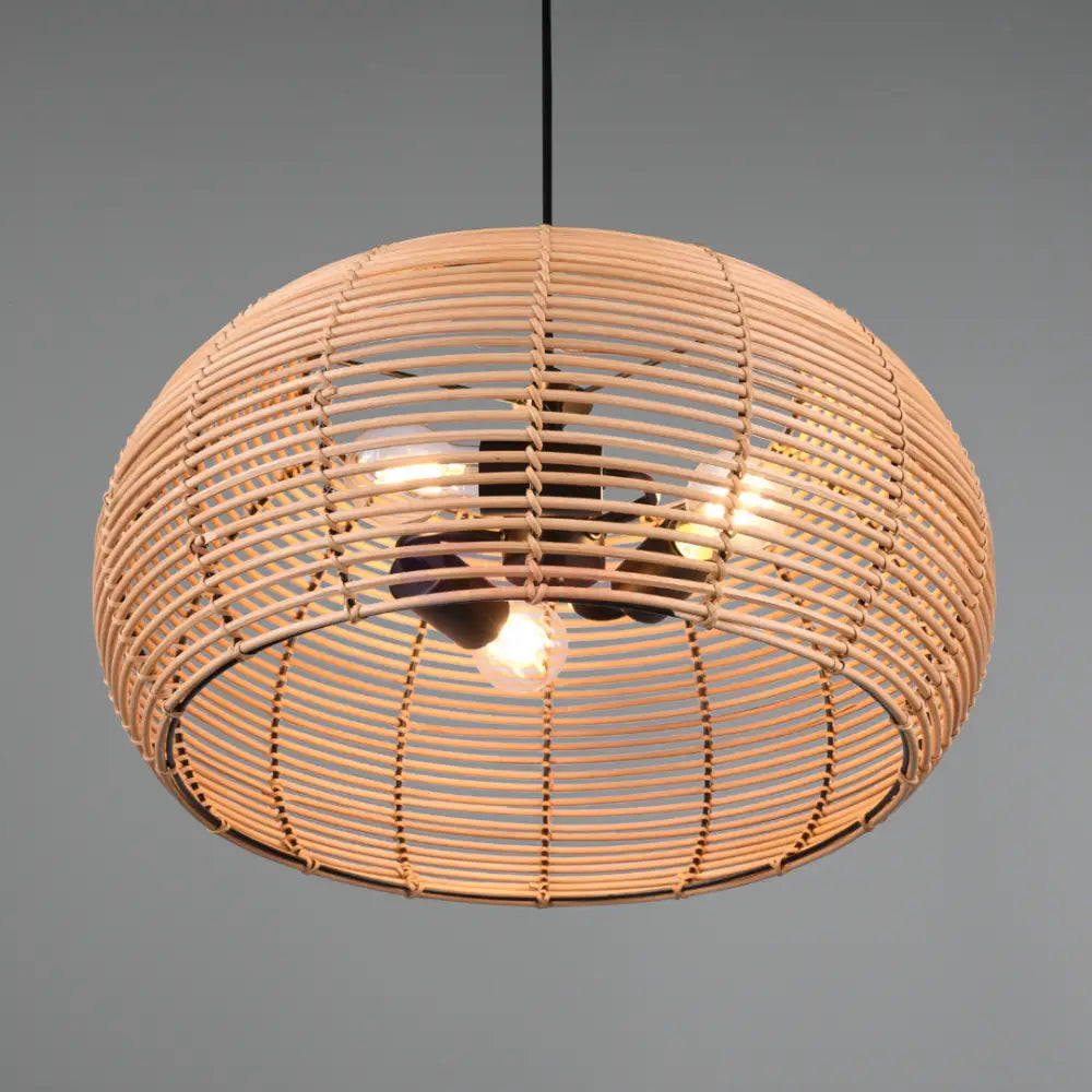 Pendul INGA Wood 3xE27 NEAGRA Lighting Fixtures