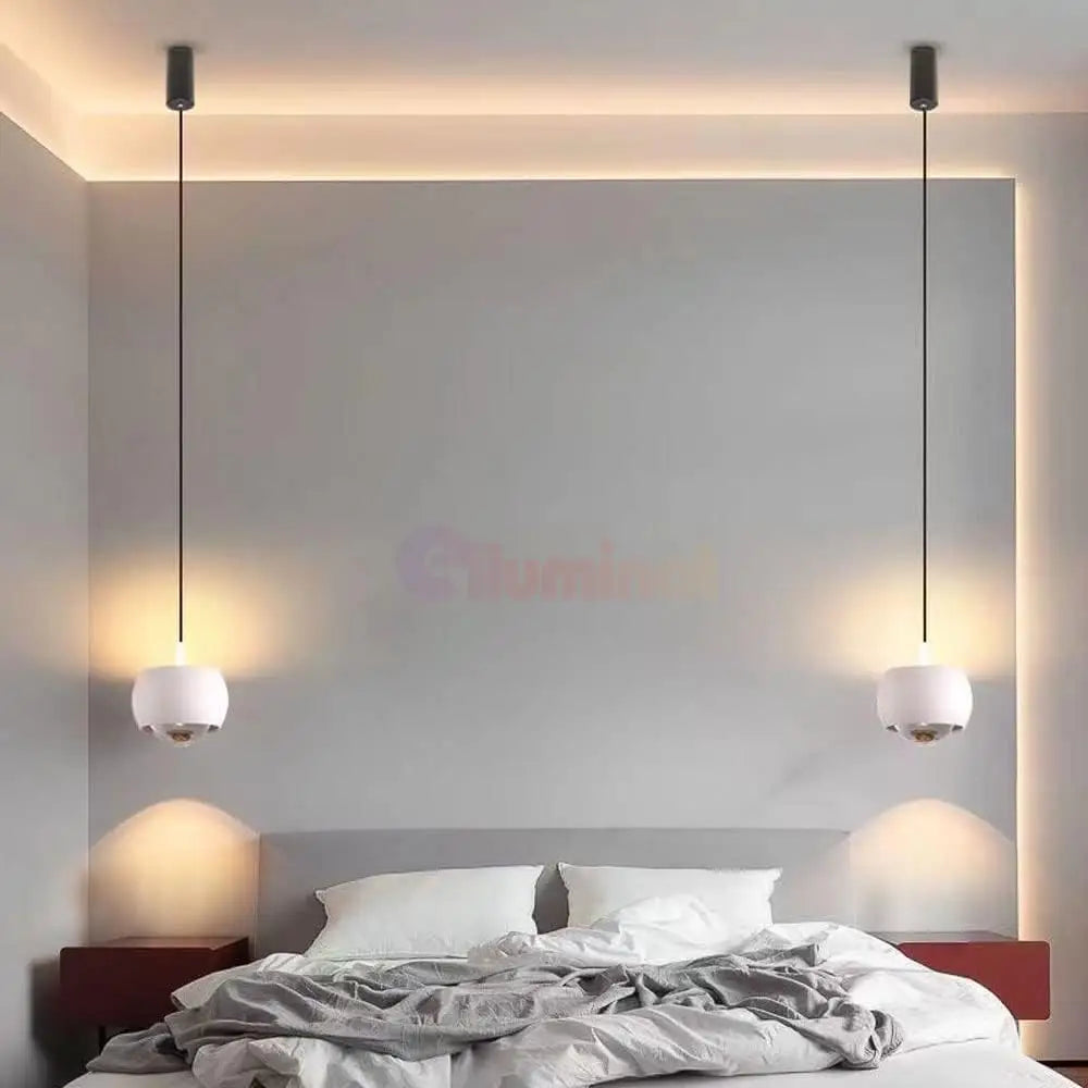 Pendul LED 12W Z2 Alb Reglabil Pull UP/DOWN ALBA / 10CM led ceiling light