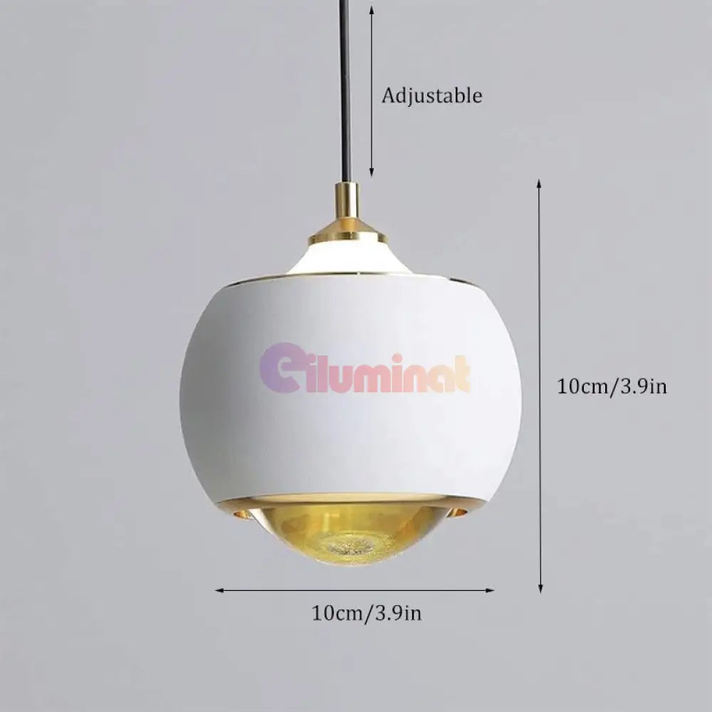 Pendul LED 12W Z2 Alb Reglabil Pull UP/DOWN ALBA / 10CM led ceiling light