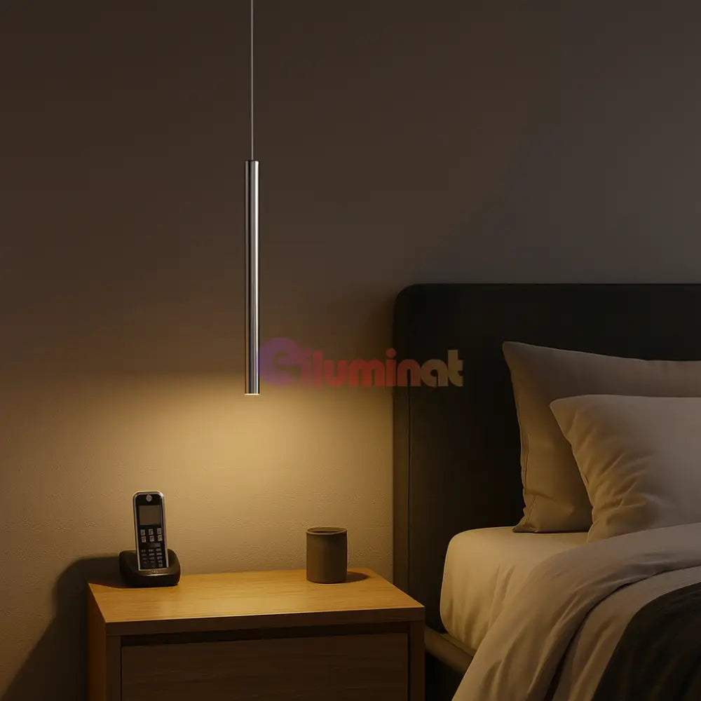 Pendul LED LOYA Chrome UltraSlim Premium AURIE / NORDIC Lighting Fixtures