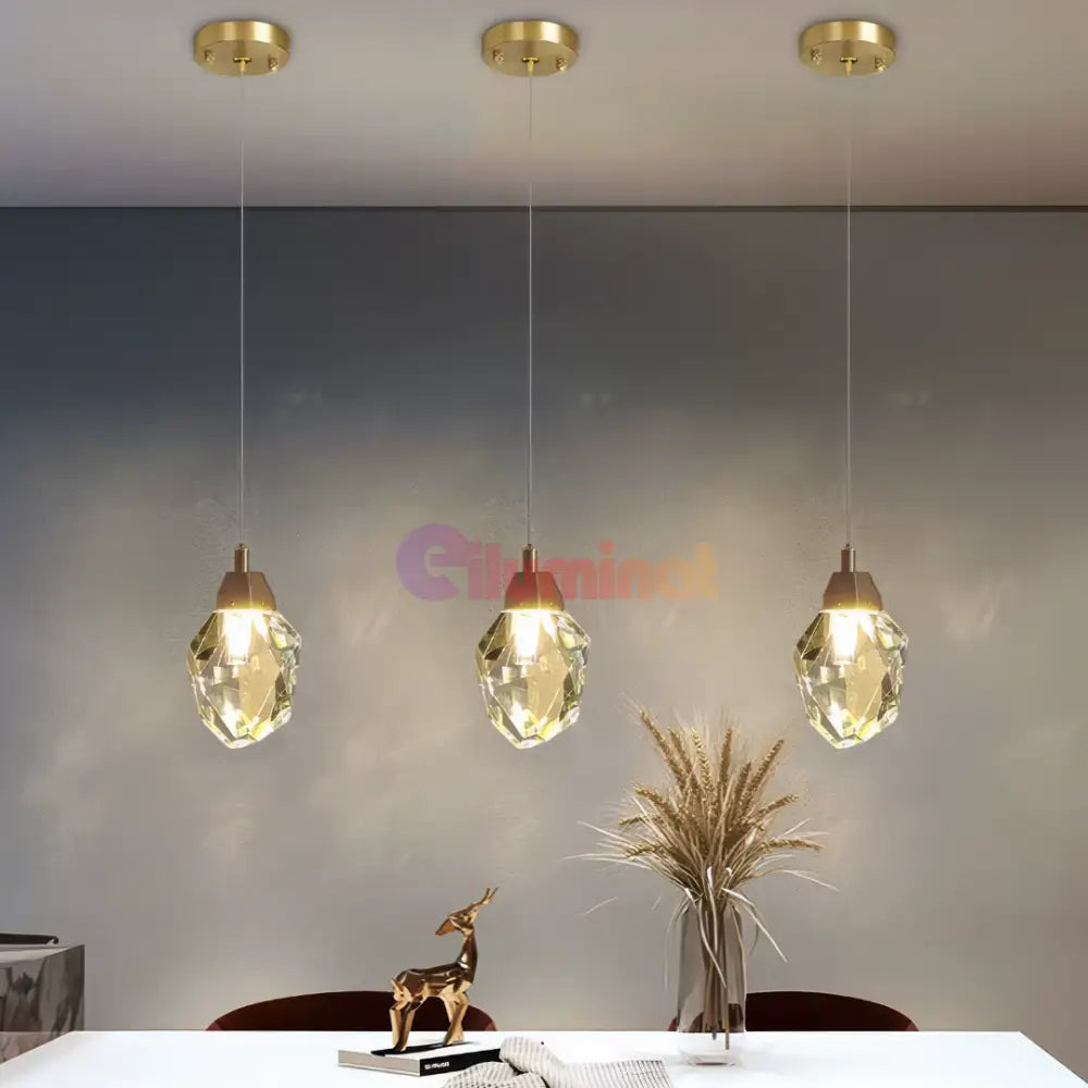 Pendul LED Cristal Drops AURIE / NORDIC Lighting Fixtures