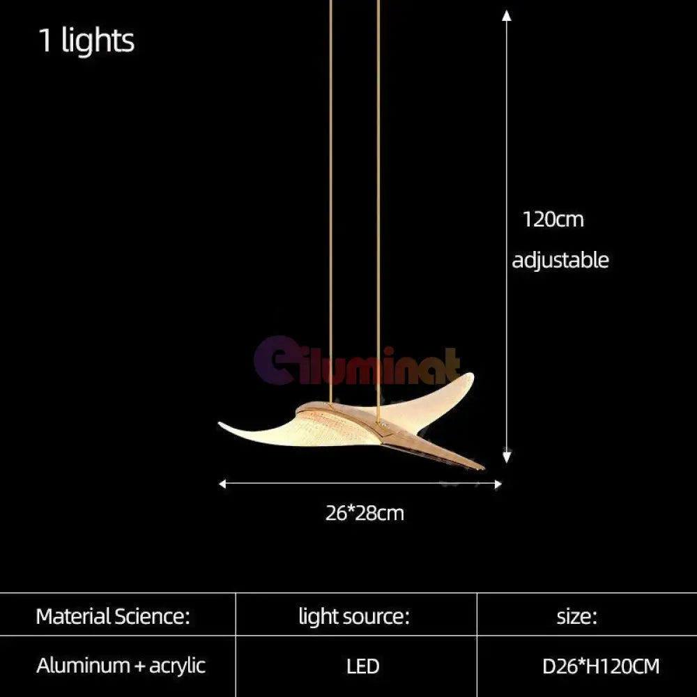 Pendul LED Luxury Golden Seagull AURIE / LUXURY Lighting Fixtures