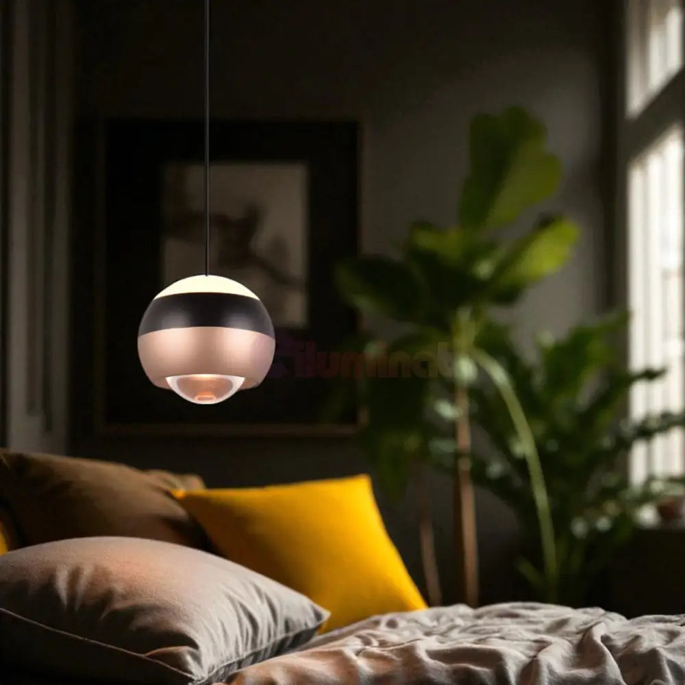 Pendul LED ORBIT 8W NEAGRA / LUXURY Lighting Fixtures